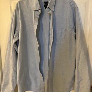Gap Long Sleeve shirt. Size L, light blue.